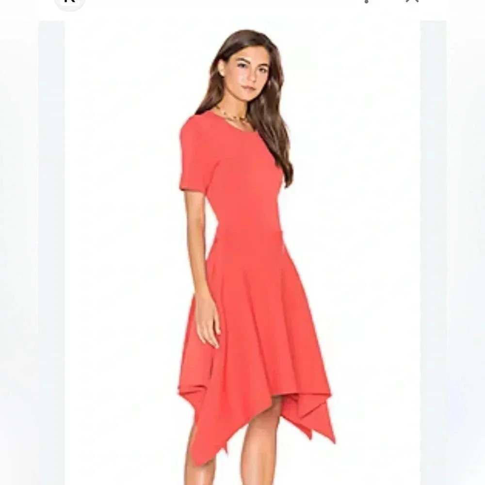 TY-LR Revolve The Odessa Knit Dress in Rust Size XS